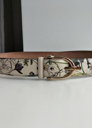 Люкс бренд! фирменный кожаный ремень gucci! оригинал4 фото