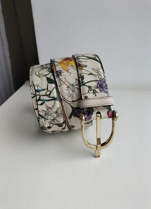 Люкс бренд! фирменный кожаный ремень gucci! оригинал2 фото