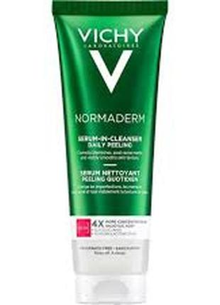 Vichy normaderm очищуючий гель сироватка пілінг