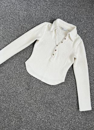 Женская кофта поло zara