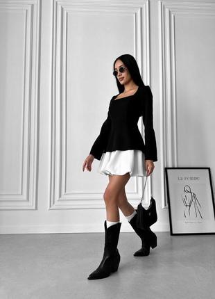 Костюм стильный кофта+ юбка