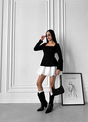 Костюм стильный кофта+ юбка