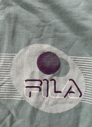 Fila vintage винтаж ретро оверсайз лонгслив свитшот толстовка4 фото