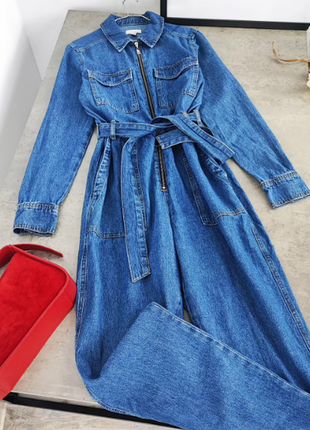 Стильний джинсовий комбінезон topshop
