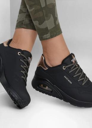 Кроссовки женские skechers 155196 bbk оригинал