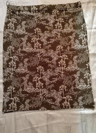 Юбка трикотажная