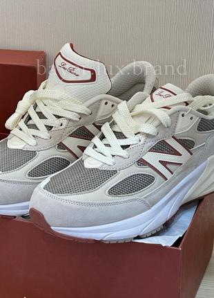 Кроссовки в стиле loro piana new balance 990v6