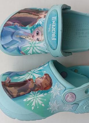 Шлепанцы crocs frozen fl disney frozen ii