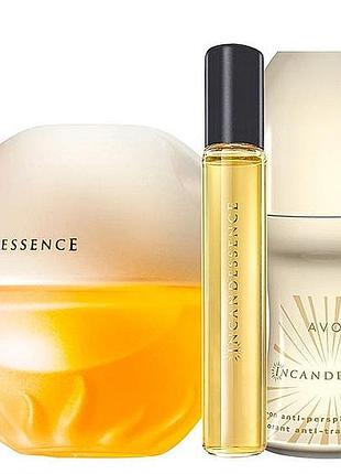 Парфюмерно-косметический набор «avon incandessence для нее» 3 ед.