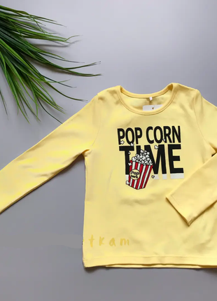 Футболка детская с длинным рукавом для девочки тм бемби фб818