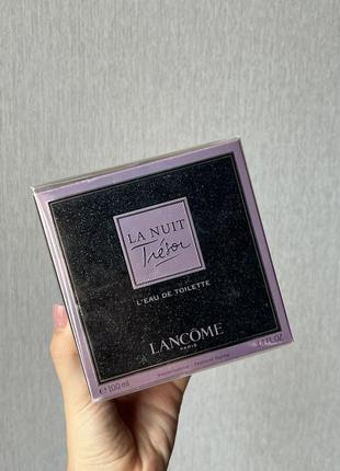 Lancome la nuit tresor leau de toilette туалетная вода 50 мл, оригинал