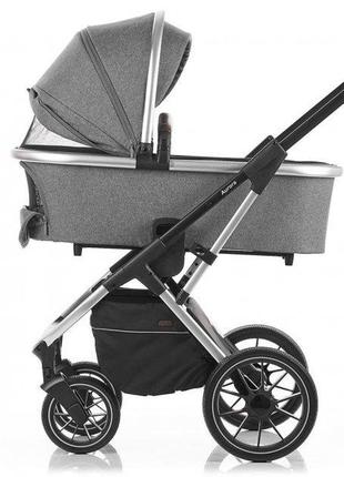 Дитяча універсальна коляска 3 в 1 carrello aurora crl-6502 / 2 (3in1) almond beige3 фото