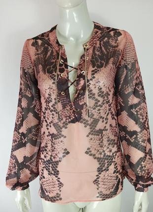 Фирменная блуза guess размер м блузка