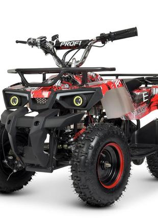 Детский квадроцикл profi hb-atv800as-3 красный