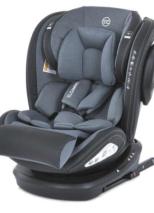 Детское автокресло el camino me 1045-1 evolution 2 isofix 360º royal dark gray