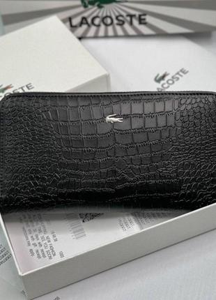 Брендовий чоловічій гаманець Winter lacoste ( на подарунок )2 фото