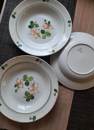 Тарелки винтаж дома
