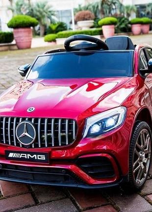 Дитячий електромобіль bambi mercedes-benz glc 63 4wd m 4140eblrs-3 світло,звук,mp3, usb