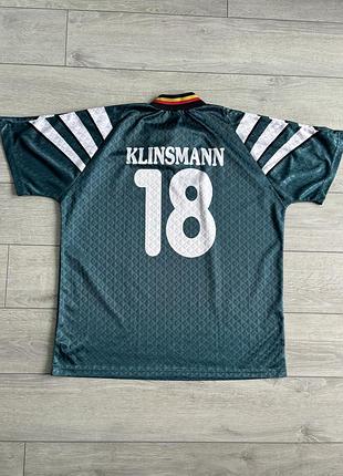 Футбольная футболка germany klinsmann vintage retro football soccer xxl