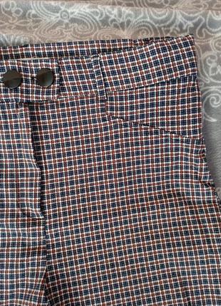 Брюки штани в клітинку 48-50p xl3 фото