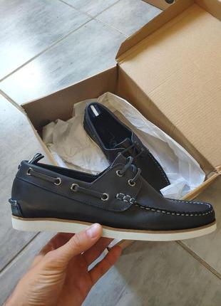 Новые в коробке кожаные топсайдеры asos ( размер 41 )