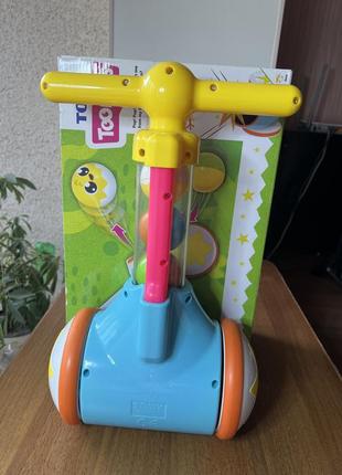 Игрушка каталка с шариками toomies e71161 игрушка для прогулок