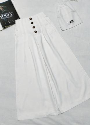Широкие брюки zara