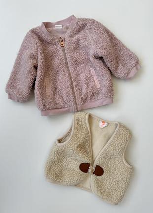 Кофта та жилетка на маленьку