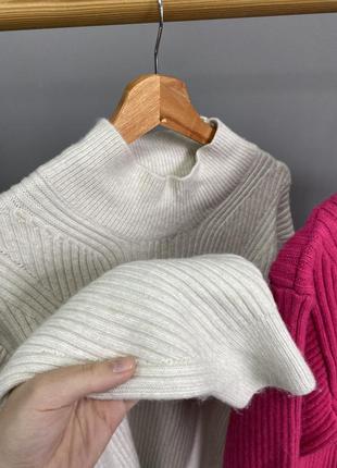 Трикотажное вязаное платье h&m, платье теплая вязаная нм