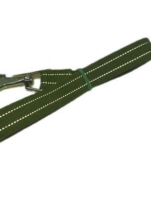 Повідець із брезенту для собак хакі 2./120