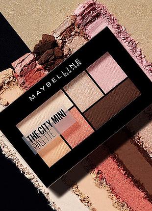Maybelline the city mini palette палетка теней для глаз тон 430