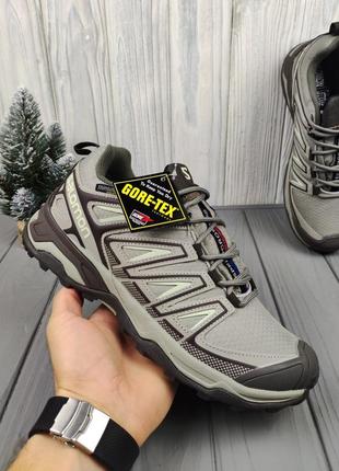 Кроссовки мужские salomon speedcross pro gore-tex sand black утепленные