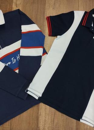 Поло Whale Print Polo