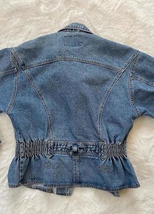 Вінтажна куртка джинсова