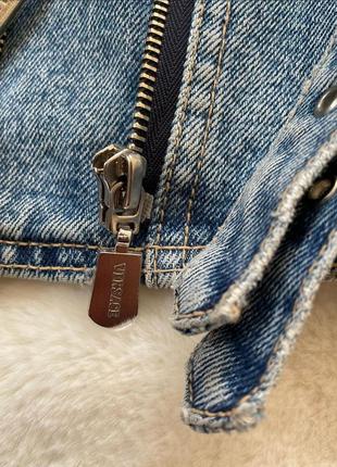 Вінтажна куртка джинсова