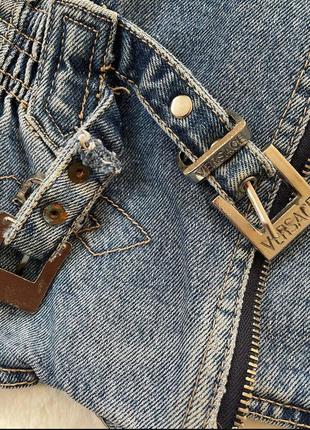 Вінтажна куртка джинсова