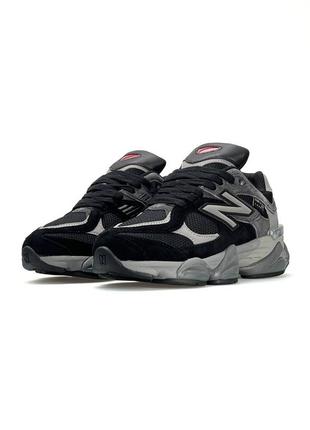 👠женские кроссовки new balance 9060 black grey