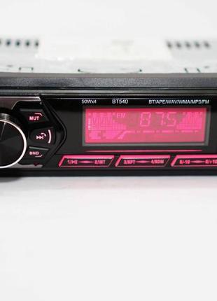 Автомагнитола bt540 rgb 2xusb+bluetooth+sd+aux 4x50w 5