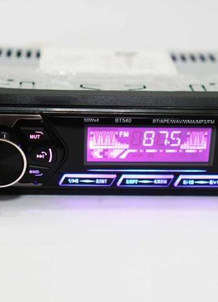Автомагнитола bt540 rgb 2xusb+bluetooth+sd+aux 4x50w 2