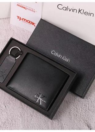 Брендовий чоловічій гаманець calvin klein ( на подарунок )