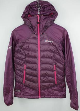 Легкий технологічний пуховик куртка berghaus extreme quilted pertex primaloft womens purple jacket