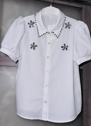 Блуза франция масляные камушки