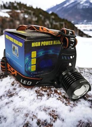 Водонепроницаемый фонарик police bl-2189 t6, фонарь на лобный, хороший фонарик sj-157 для рыбалки