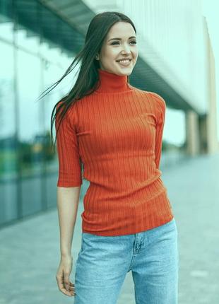 Футболка гольф водолазка , 44р