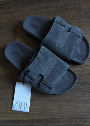 Шльопанці шлепки zara 33