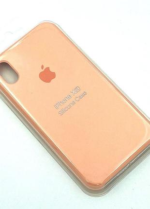 Силиконовый чехол с микрофиброй внутри  iphone xr silicon case  #59 flamingo