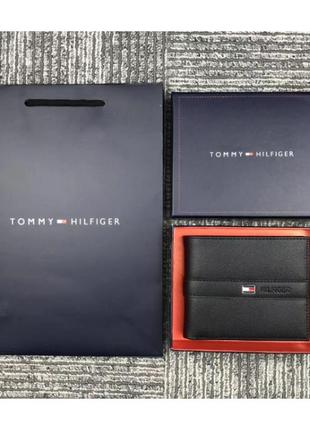 Брендовый мужской кошелек Tommy hilfiger (на подарок )