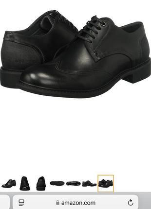 Чоловічі шкіряні туфлі оксфорд g-star 41 розмір