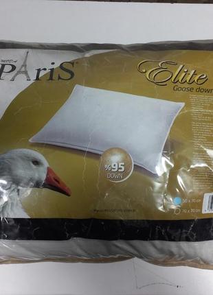 Пухова подушка elite 50×70