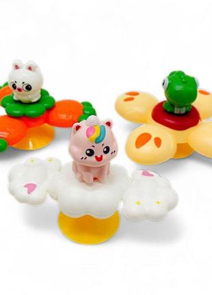 Брязкальце тваринки спінер на присосці